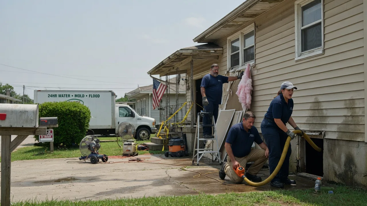 Water Damage Repair in Parkersburg, IA near me